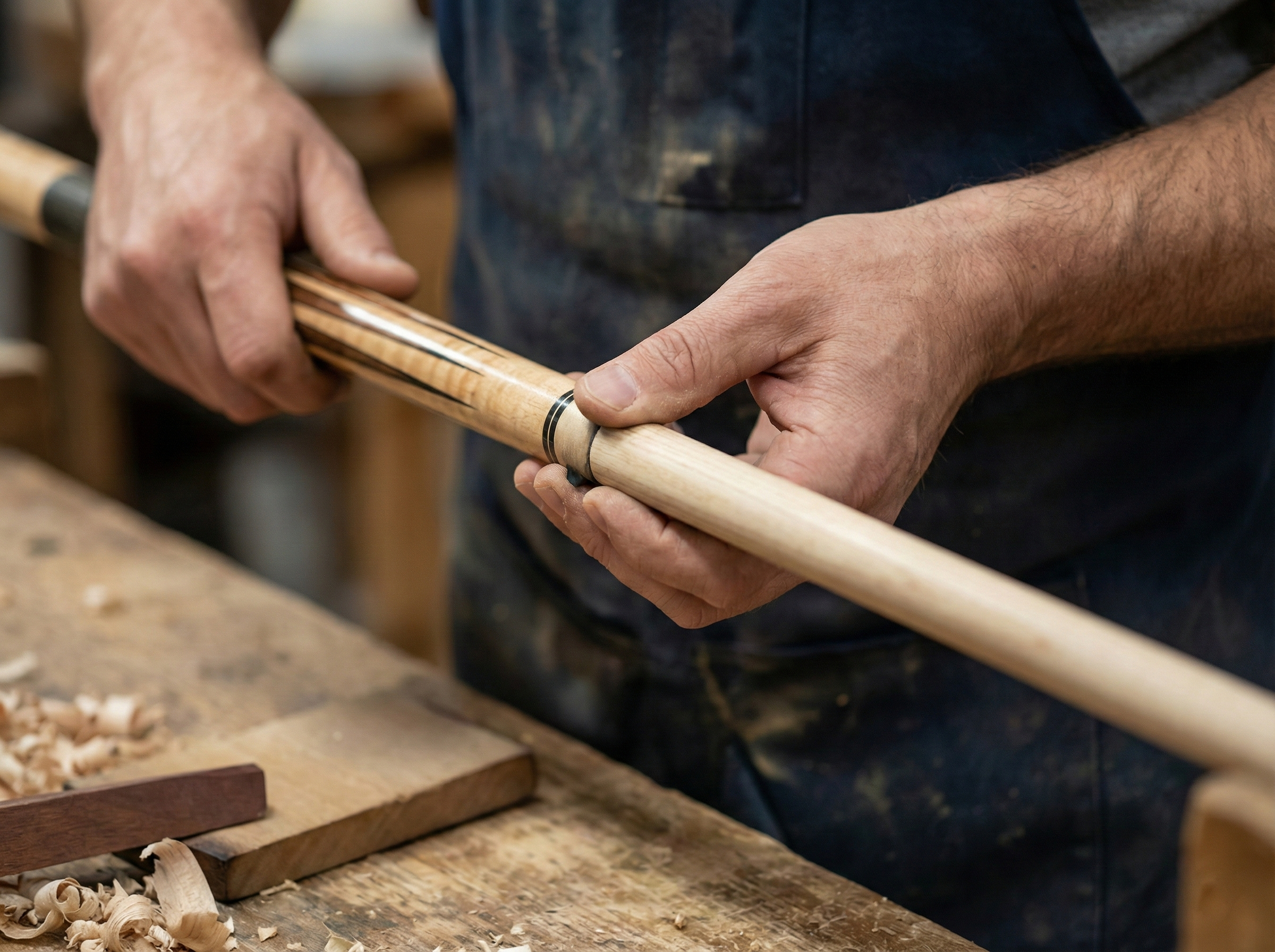 Man browsing retail store display